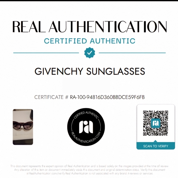 Authenticated Givenchy Sunglasses - Picture 6 of 12